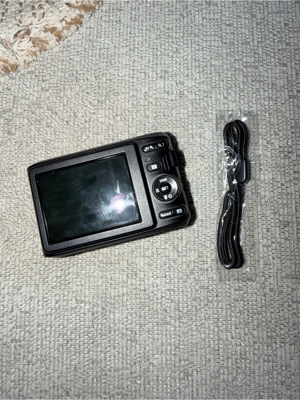 Kodak Burgundy Compact Digital Camera with Wrist Strap